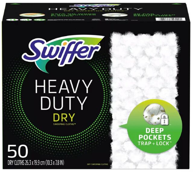 Swiffer Sweeper Heavy Duty Dry, 50 ct