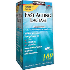 Kirkland Signature Fast Acting Lactase Caplets 180 ct