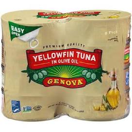 Genova Light Tuna in Oil 6-7 oz