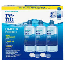 Bausch & Lomb Renu Advanced, 3 x 16 oz + 2 0z Travel Size