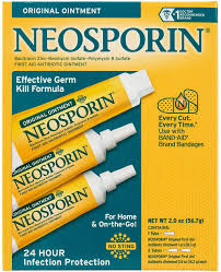 Neosporin + Pain Relief Ointment Maximum Strength 1 oz + 2-0.5 oz