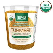 FeelGood Superfoods USDA Organic Turmeric Powder, 16 oz