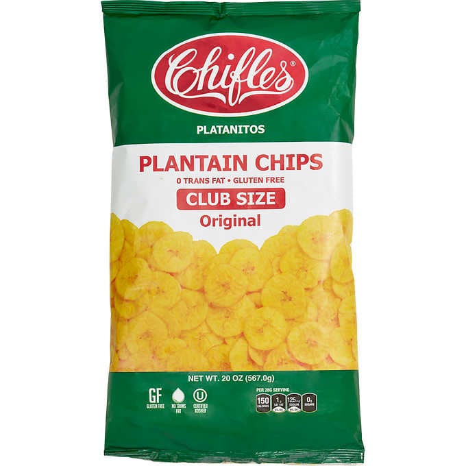 Chifles Plantain Chips Original 20 oz