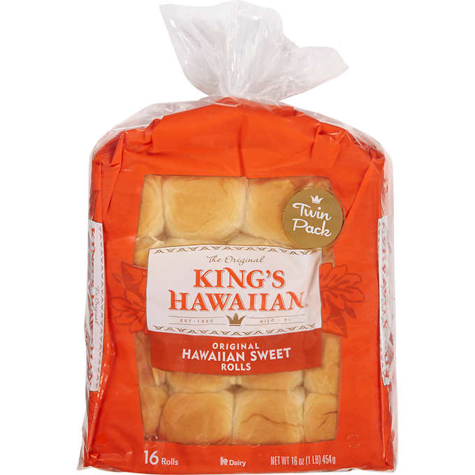 King's Hawaiian Sweet Rolls 32 ct