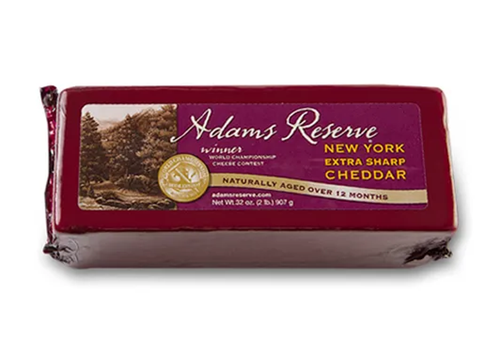 Adam’s Reserve New York Extra Sharp Cheddar Slices 32 oz