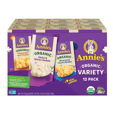 Annie’s Homegrown Organic Mac & Cheese Variety Pack 12-6 oz