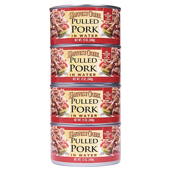 Harvest Creek Pulled Pork 4-12 oz