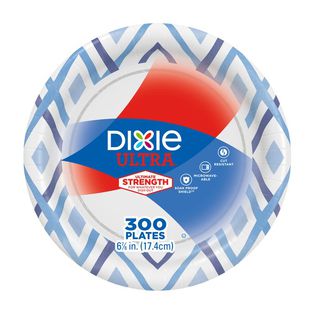 Dixie Ultra Strength Paper Plates 6 7/8'' 300 ct