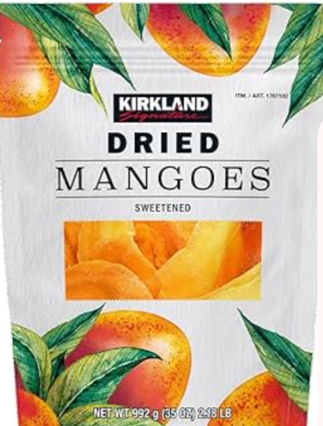 Kirkland Signature Sweetened Dried Mango 35 oz 