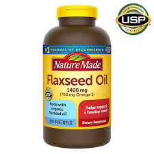Nature Made Flaxseed Oil 1400MG, 300 ct