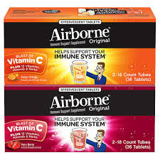 Airborne Effervescent Assorted Tablets 2-18 ct