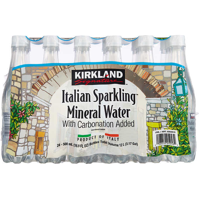 Kirkland Signature Italian Sparkling Water 24-16.9 oz