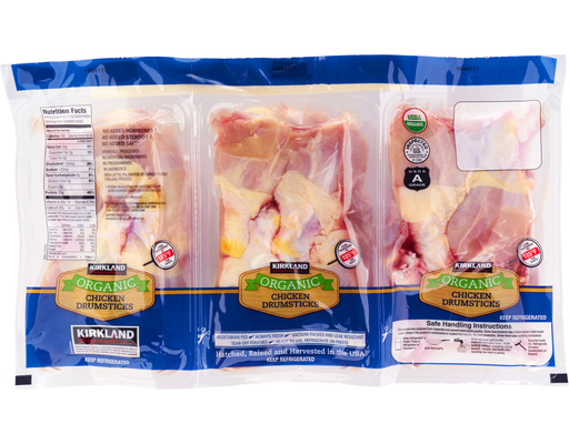 Kirkland Signature Organic Chicken Drumsticks