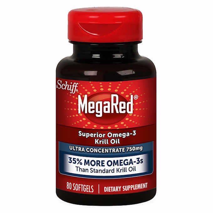 Schiff MegaRed High Concentration 750MG Softgels, 80 ct