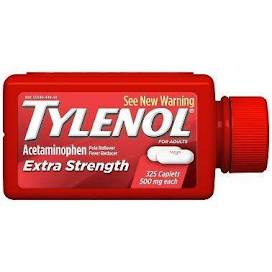Tylenol Extra Strength 500MG Caplets 325 ct