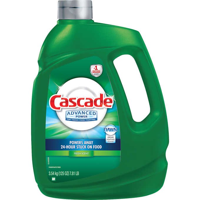 Cascade Advanced Power Dishwasher Gel 125 oz