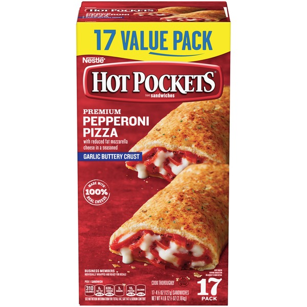 Hot Pockets Pepperoni Pizza