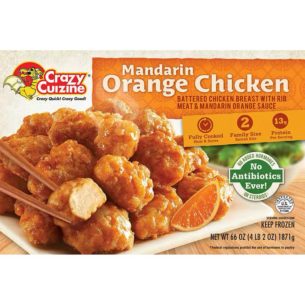 Crazy Cuisine Mandarin Orange Chicken 66 oz