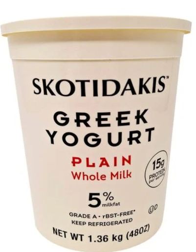 Skotidakis 5% Greek Yogurt 48 oz