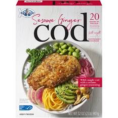 High Liner Sesame Ginger Cod Wild Caught, 32 oz