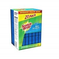 Scotch Brite No-Scratch S Wave Sponge, 21 ct