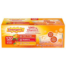 Emergen-C Immune+ Orange Raspberry & Tangerine 120 ct