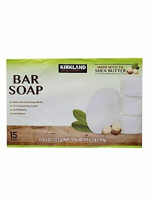 Kirkland Signature Shea Butter Bar Soap 15-4.5 oz