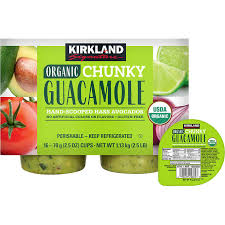 Kirkland Signature Organic Chunky Guacamole 16-2.5 oz