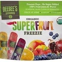 Deebee’s Organics Superfruit Freezies 35-1.35 oz