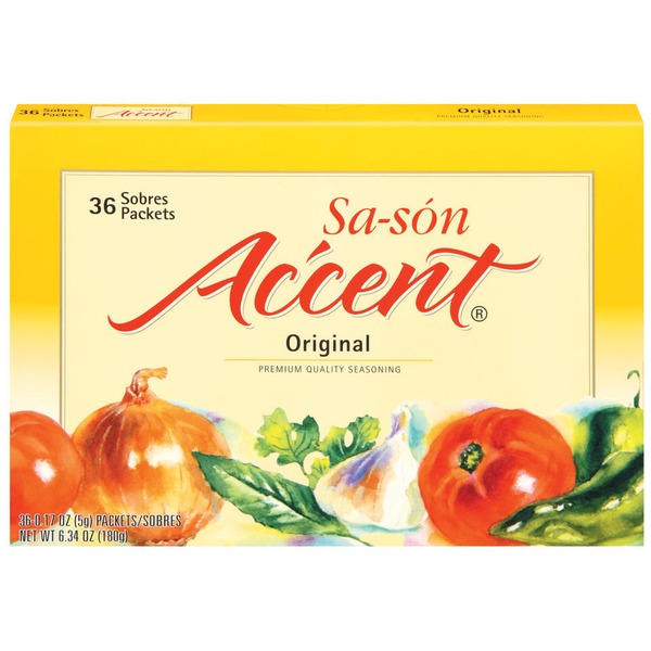 Ac’cent Original Seasoning, 36 ct, 0.17 oz