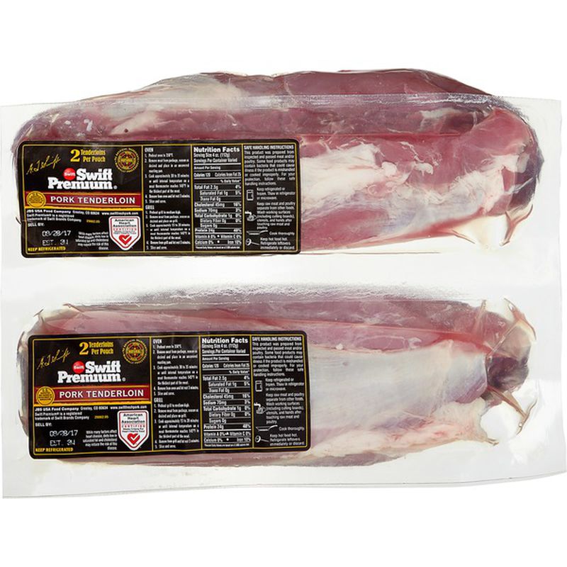 Swift Premium Pork Loin Tenderloin Whole, price per lb