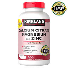 Kirkland Signature Calcium Citrate 500 ct