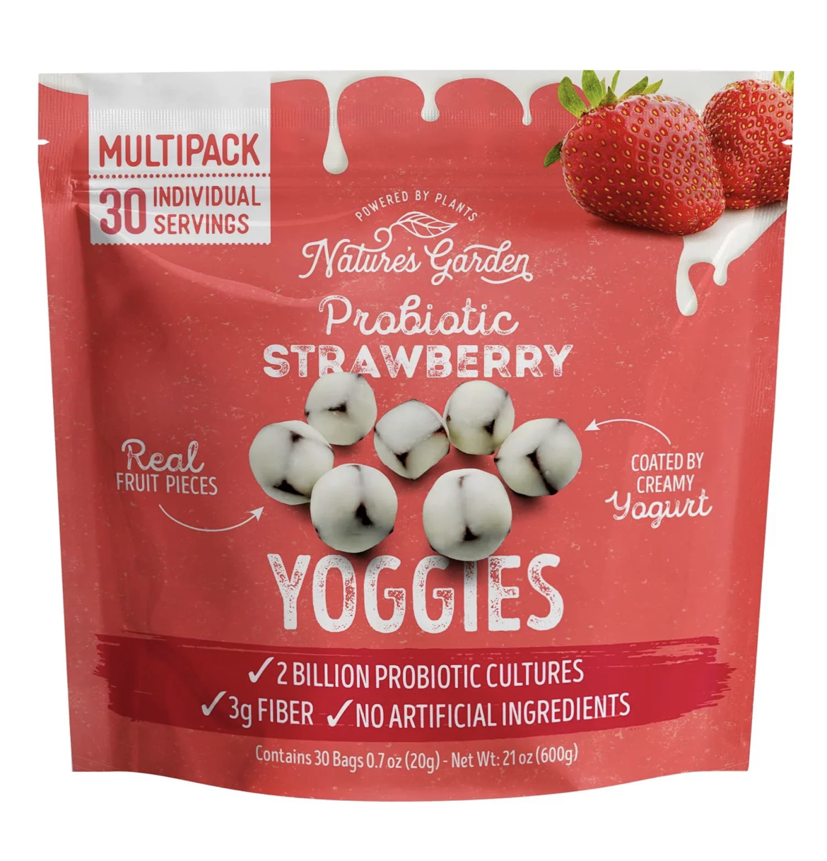Nature’s Garden Strawberry Yoggies 30 ct