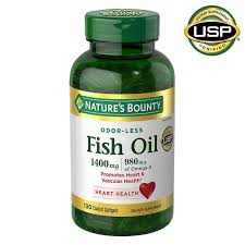 Nature's Bounty 1400MG Fish Oil Softgels, 130 ct