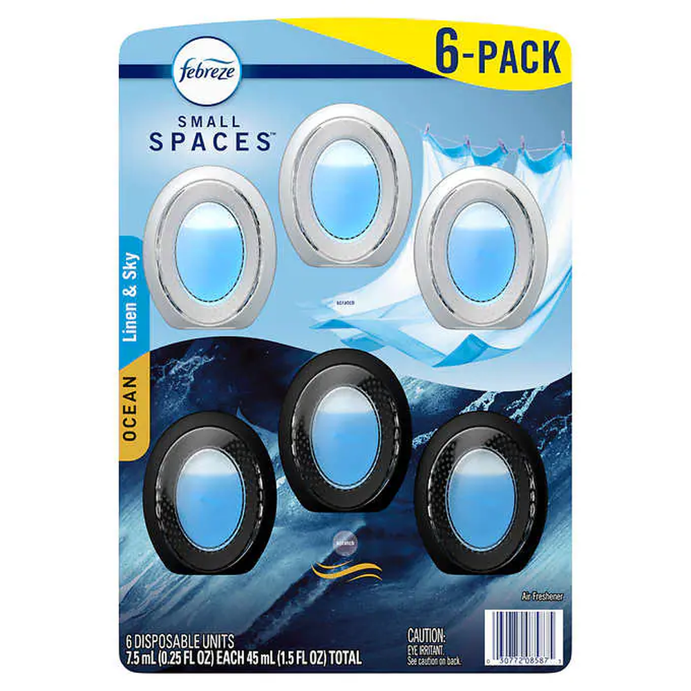 Febreze Small Spaces Variety Pack 6-0.25 oz