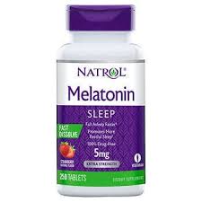 Natrol Melatonin 5 MG Fast Dissolve 250 tablets