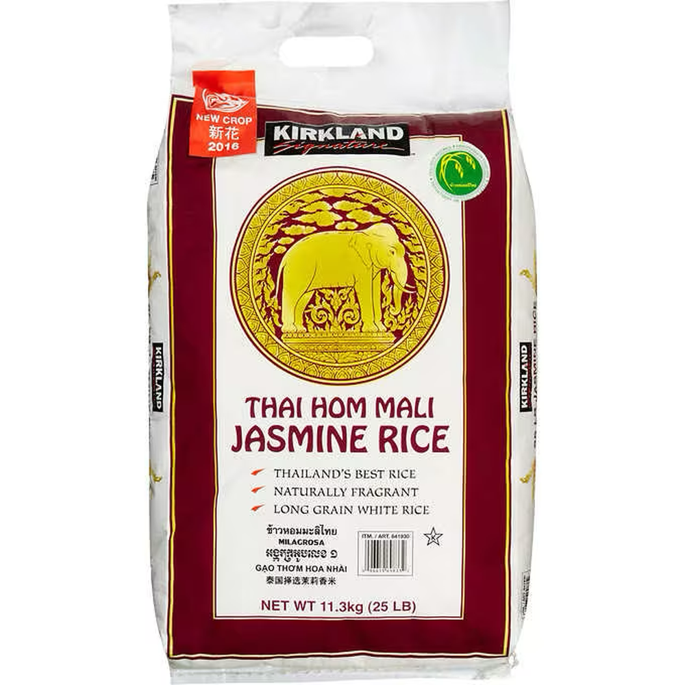 Kirkland Signature Thai Hom Mali Jasmine 25 lbs 