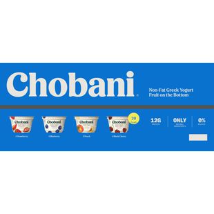 Chobani Fruit on the Bottom Non-Fat Greek Yogurt 20-5.3 oz