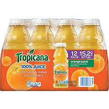 Tropicana 100% Orange Juice 12-15.2 oz