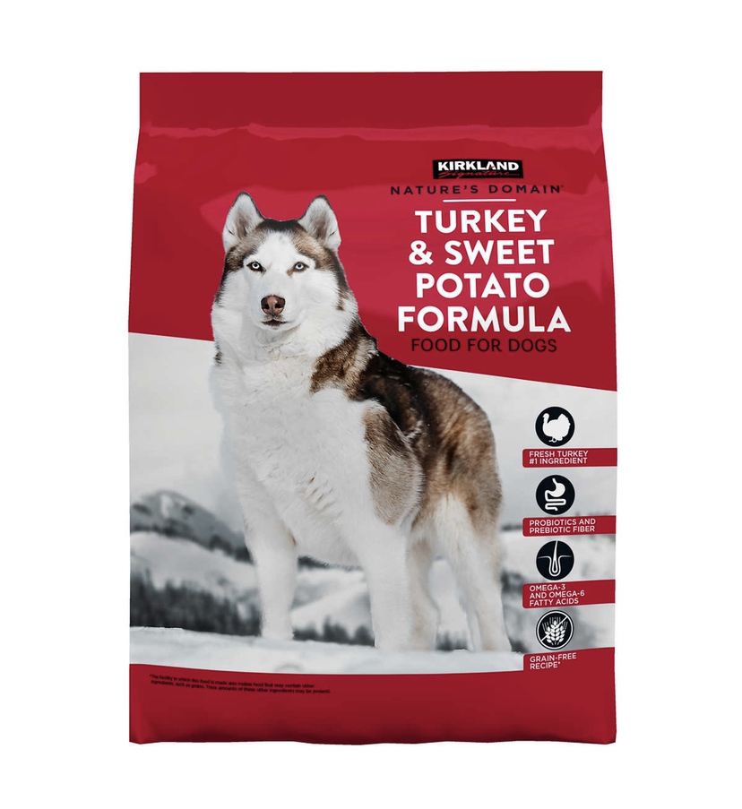 Kirkland Signature Nature's Domain Turkey & Sweet Potato Formula For Dogs 35 lbs