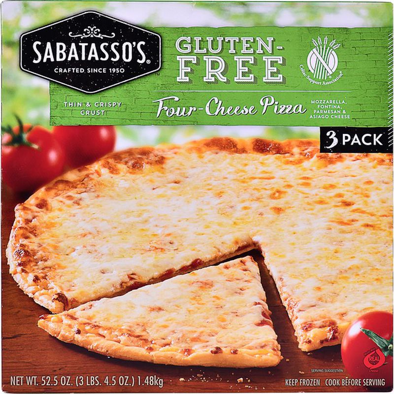 Sabatasso's Gluten Free Pizza 3 ct