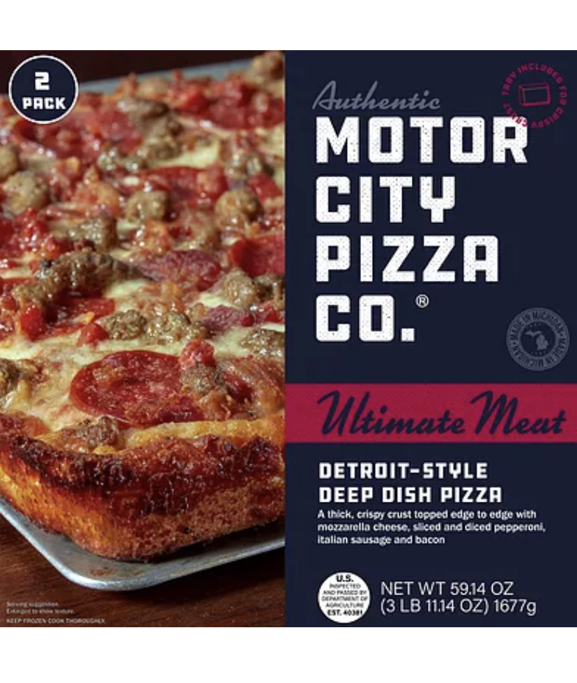 Motor City Pizza Co.  Ultimate Meat Pizza 2 ct