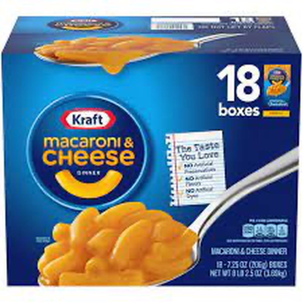 Kraft Macaroni & Cheese 18-7.25 oz