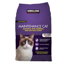 Kirkland Signature Chicken & Rice Cat Food 25 lbs