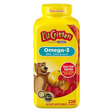 L’il Critters Omega-3 Gummies, 220 ct