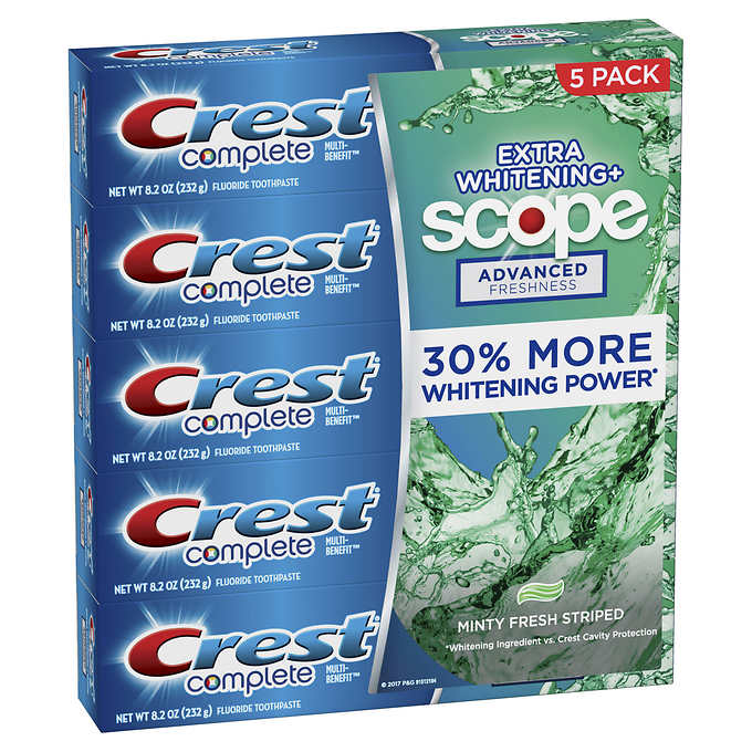 Crest Complete Advanced Toothpaste 5-8.2 oz