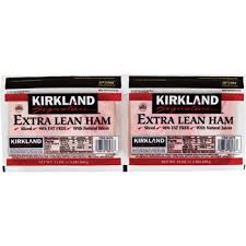 Kirkland Signature Extra Lean Sliced Ham 2-1.5 lbs