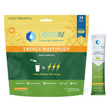Liquid I.V. Energy Multiplier Yuzu Pineapple 24 ct