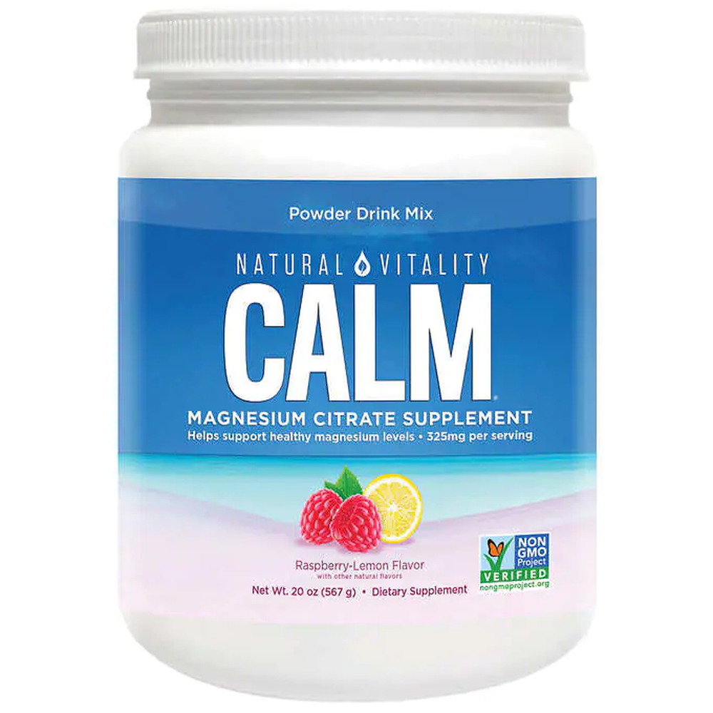 Natural Vitality Calm Magnesium Citrate 20 oz