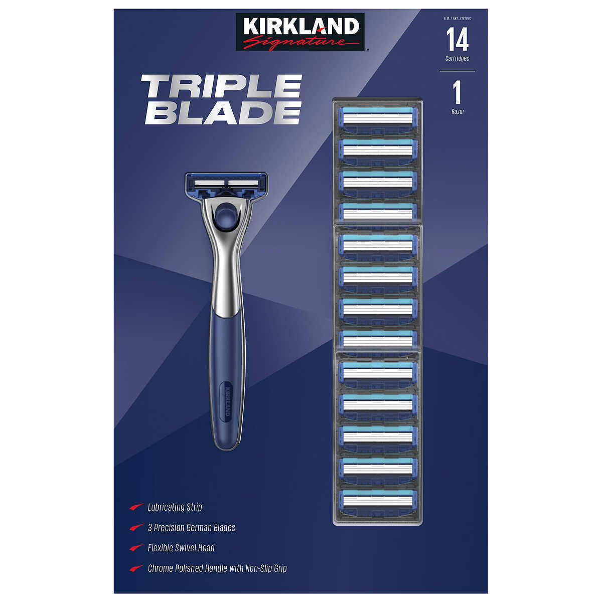 Kirkland Signature Triple Blade Razors